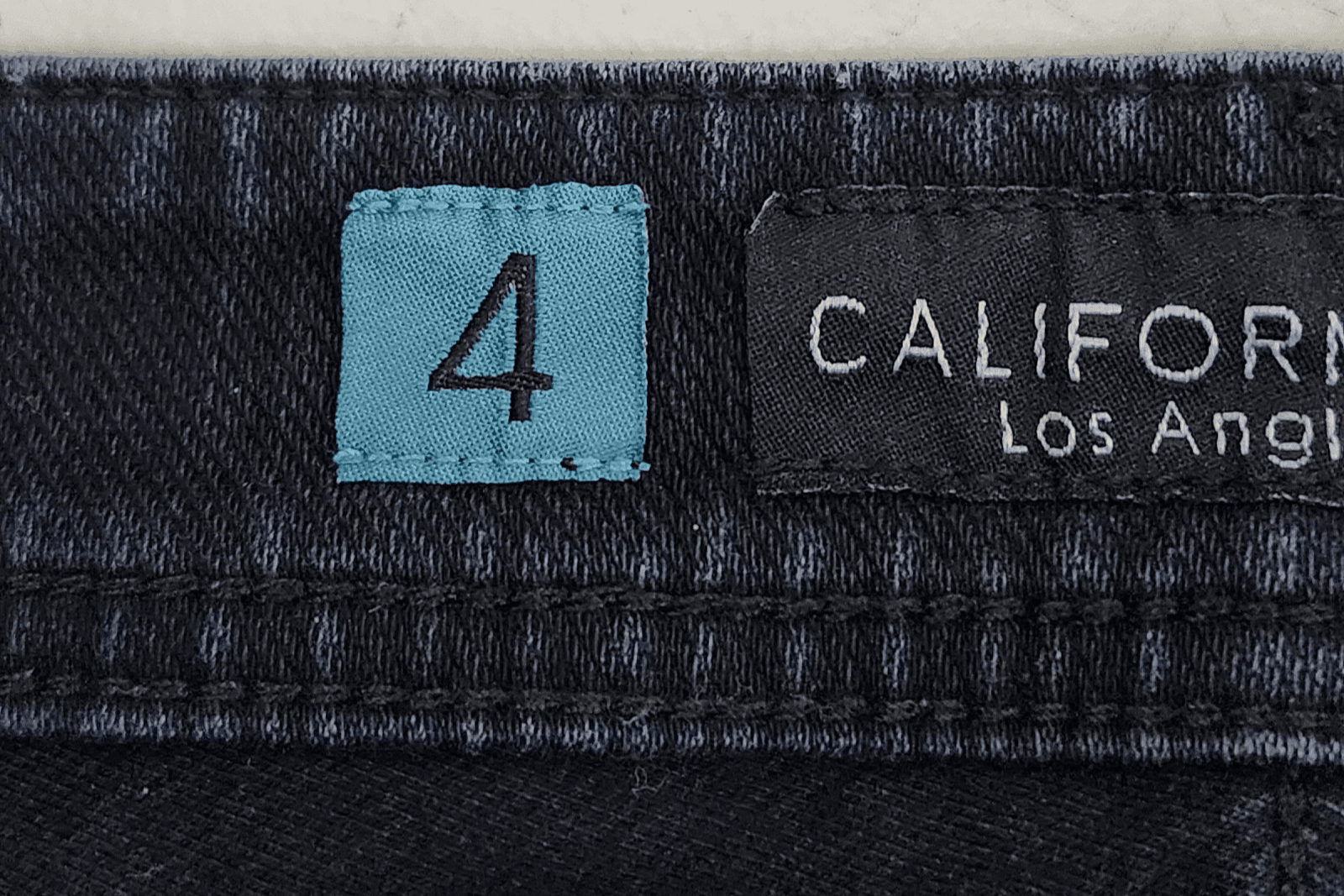 California Born Women's 4 Jeans Mid Rise Skinny Ankle Blue Dark Denim Stretch - Thumbnail 8