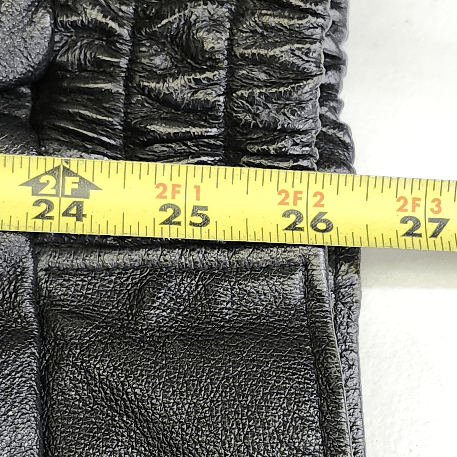 Burks Bay Vintage Mens Leather Jacket Black Walmart Oil Change Size Large - Thumbnail 3