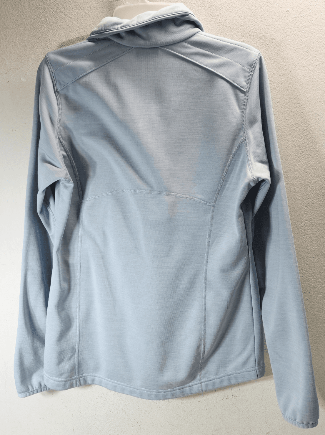 Columbia Women's size Small 1/4 Zip Pullover Shirt Light Blue - Thumbnail 6