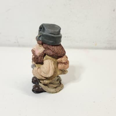 Mark Klaus Man Figure Wearing Hat Home Decor With Box Vintage - Thumbnail 4