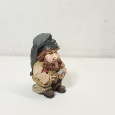 Mark Klaus Man Figure Wearing Hat Home Decor With Box Vintage - Thumbnail 9