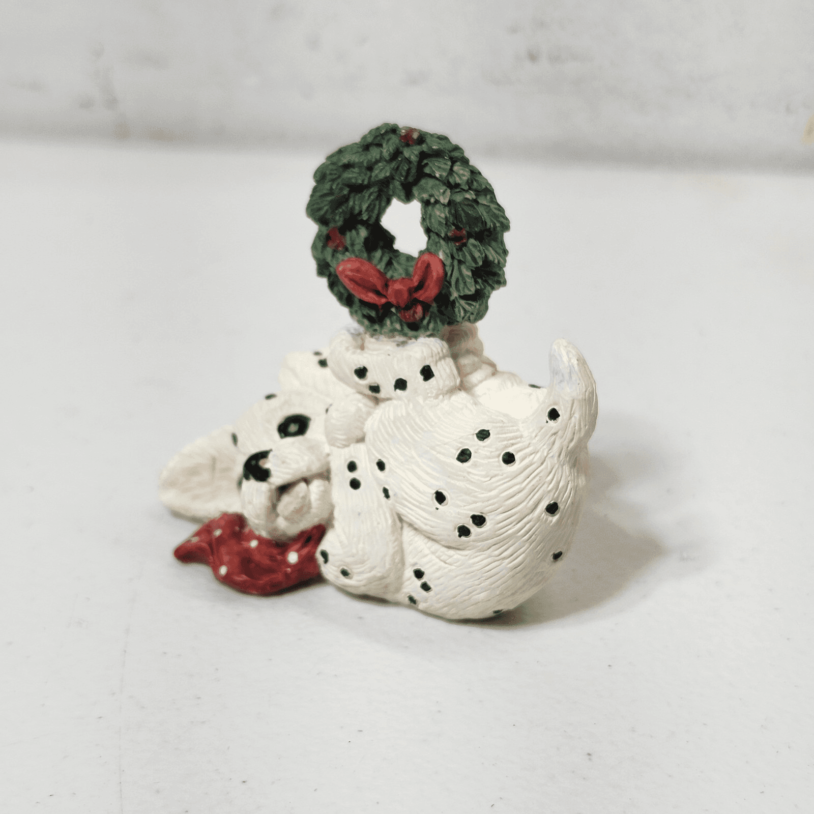 Kathy Wise Enesco 1995 Christmas Dalmatian Dog Figure Decoration - Thumbnail 9