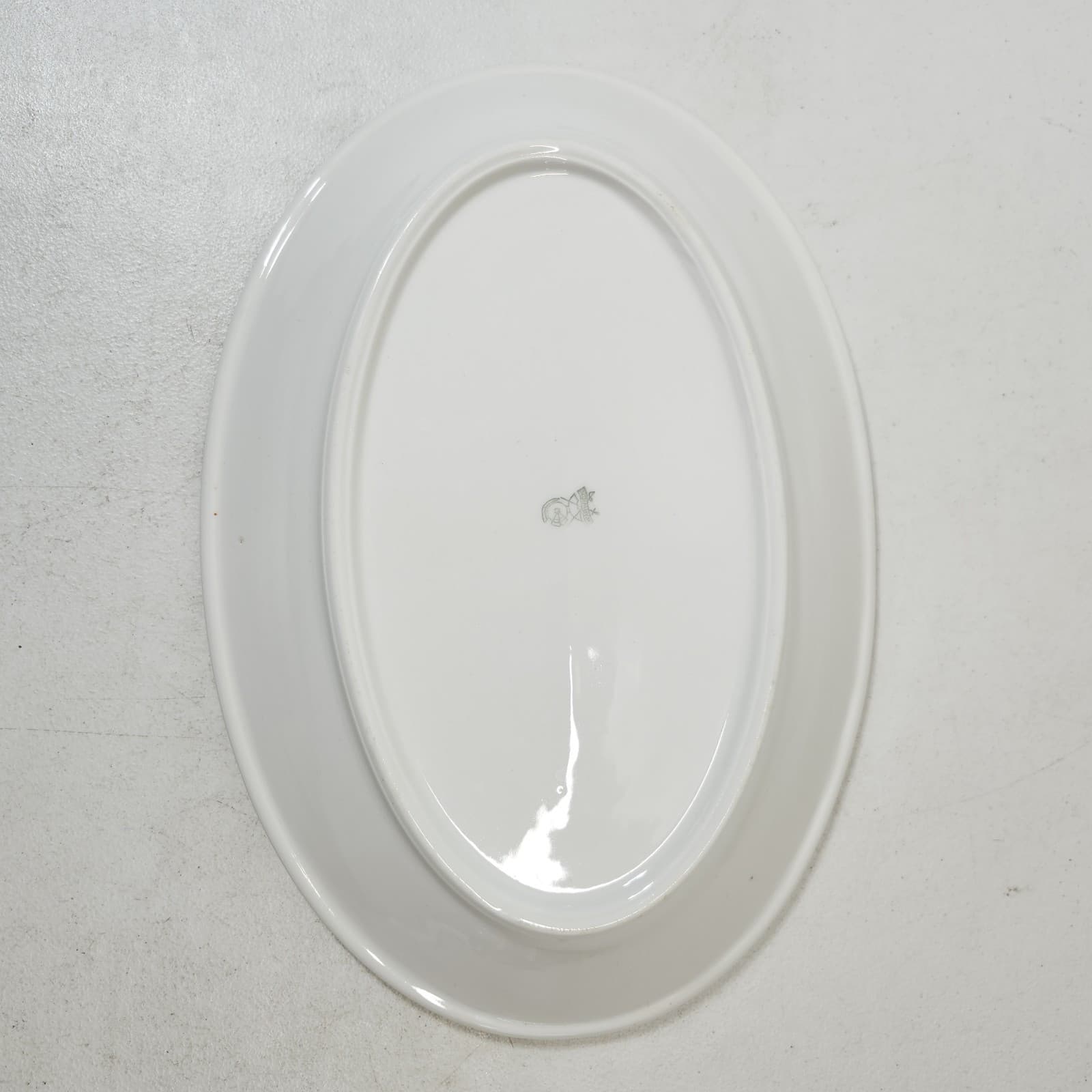 Warwick China Oval White Serving Dish Platter 14" Home Decor - Thumbnail 8