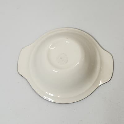Vernonware Pottery Homespun Hand Painted Chowder Bowl 6" Vintage 1940's - Thumbnail 5