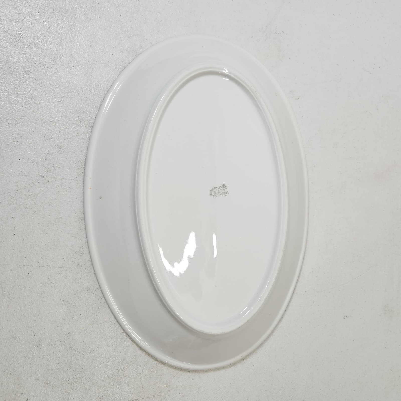Warwick China Oval White Serving Dish Platter 14" Home Decor - Thumbnail 7