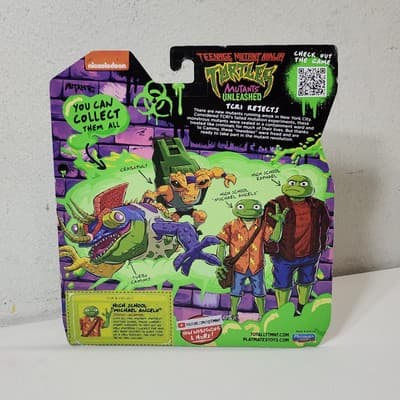Michaelangelo Toy Figure Teenage Mutant Ninja Turtles Mutations High School - Thumbnail 5