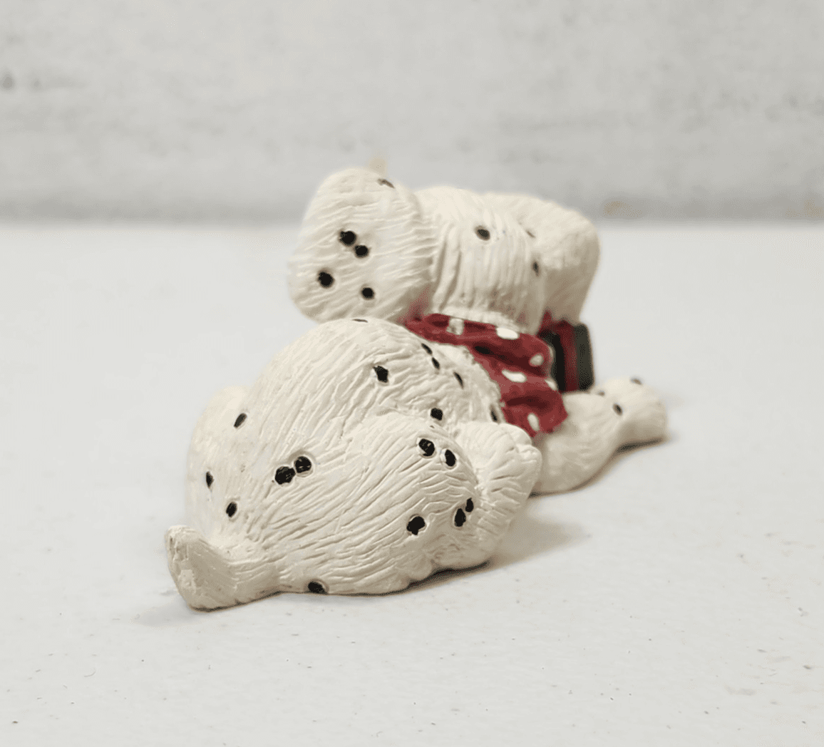 Enesco 1993 Christmas Dalmatian Dog Figure Decoration Kathy Wise - Thumbnail 7
