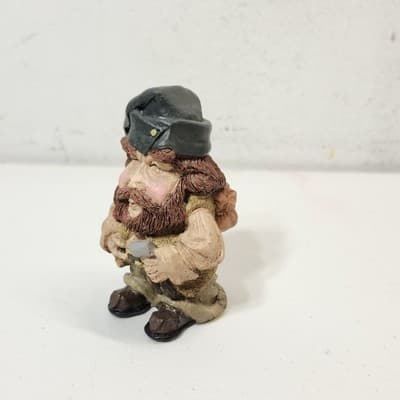 Mark Klaus Man Figure Wearing Hat Home Decor With Box Vintage - Thumbnail 3