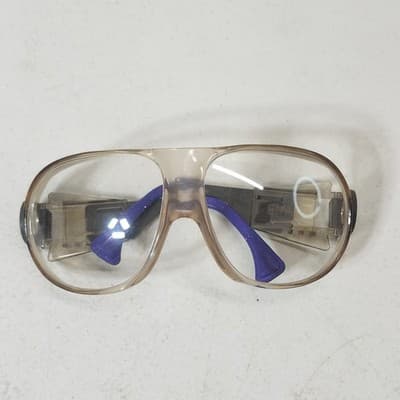 UVEX blue frame grey lens UV Protection Glasses googles adjustable - Thumbnail 3