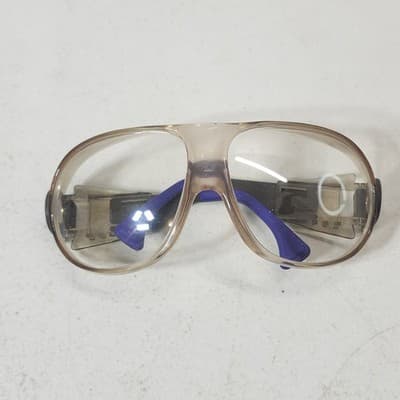 UVEX blue frame grey lens UV Protection Glasses googles adjustable - Thumbnail 2