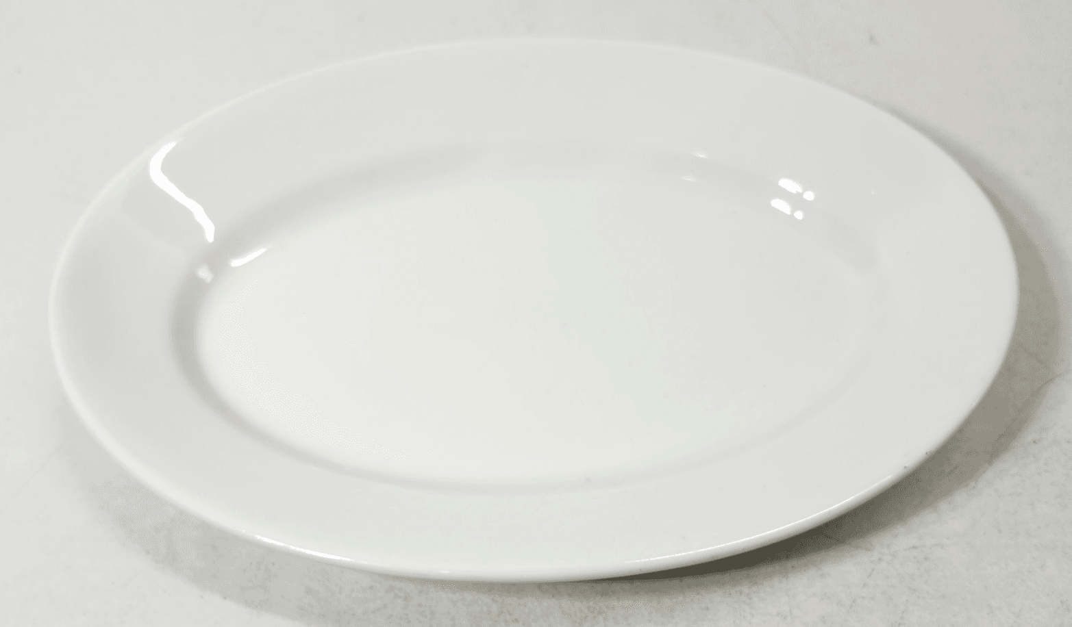 Warwick China Oval White Serving Dish Platter 14" Home Decor