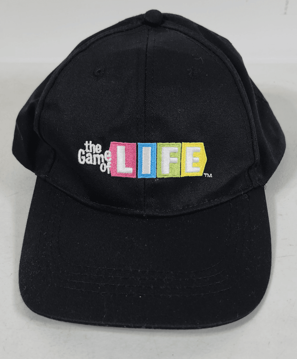 Game Of Life Hat Cap Adjustable One Size Black
