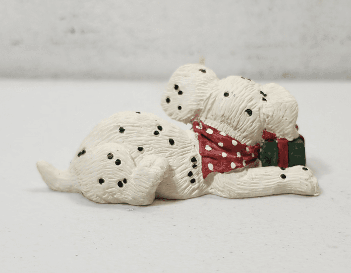 Enesco 1993 Christmas Dalmatian Dog Figure Decoration Kathy Wise - Thumbnail 6