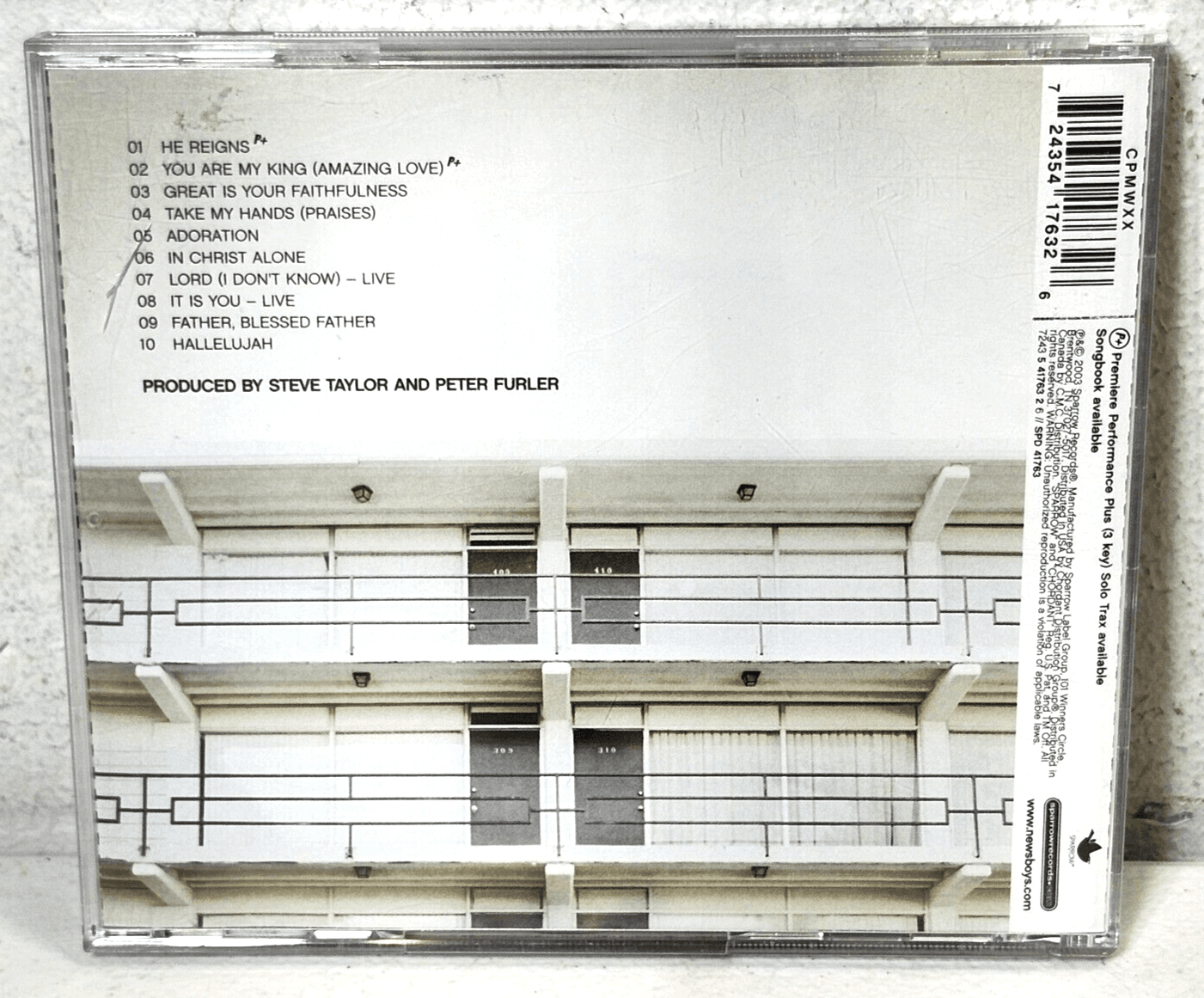 Adoration The Worship Album Music CD Newsboys 2003 Sparrow - Thumbnail 3