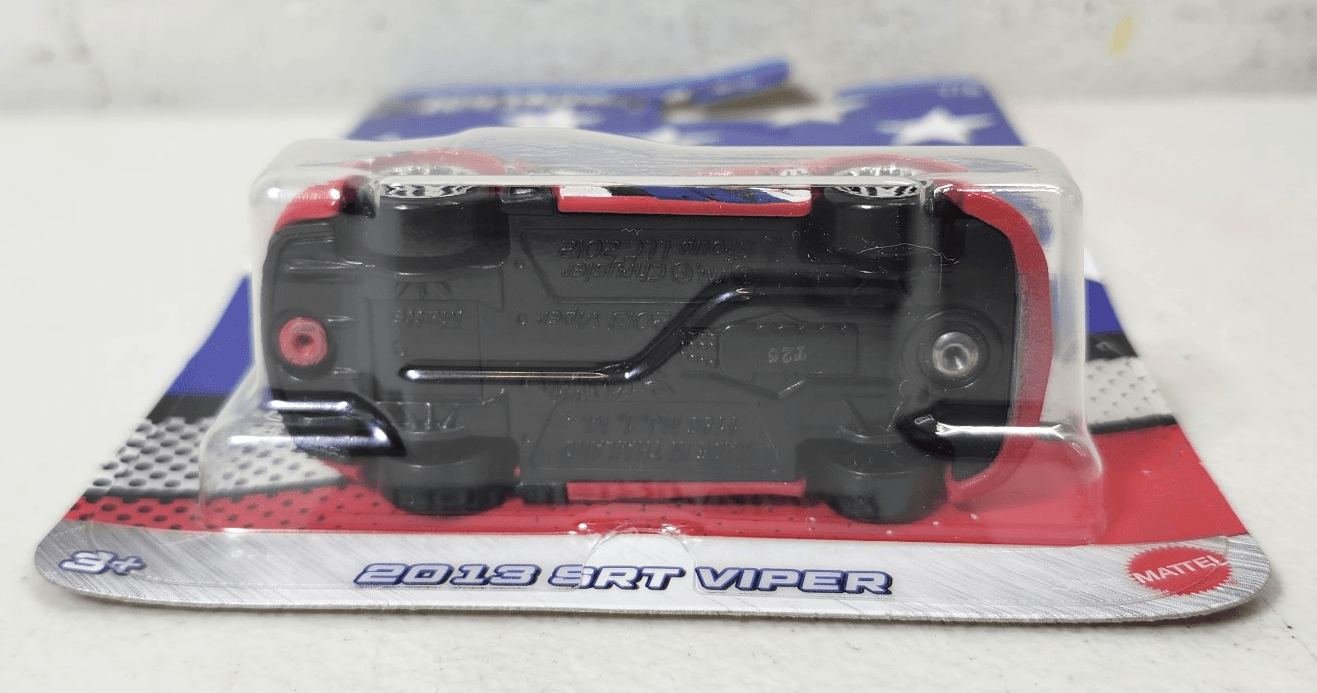 Hot Wheels Stars And Stripes 2013 SRT Viper Red 1/64 Car Toy Vehicle NEW - Thumbnail 4