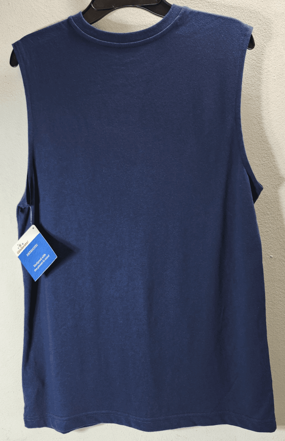 Blue Tank Top Shirt Girls Size XL Freedom Graphic Way To Celebrate NEW - Thumbnail 4