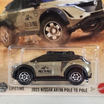 2025 Matchbox Nissan Ariya Pole to Pole Car 1/64 Toy Vehicle NEW - Thumbnail 2