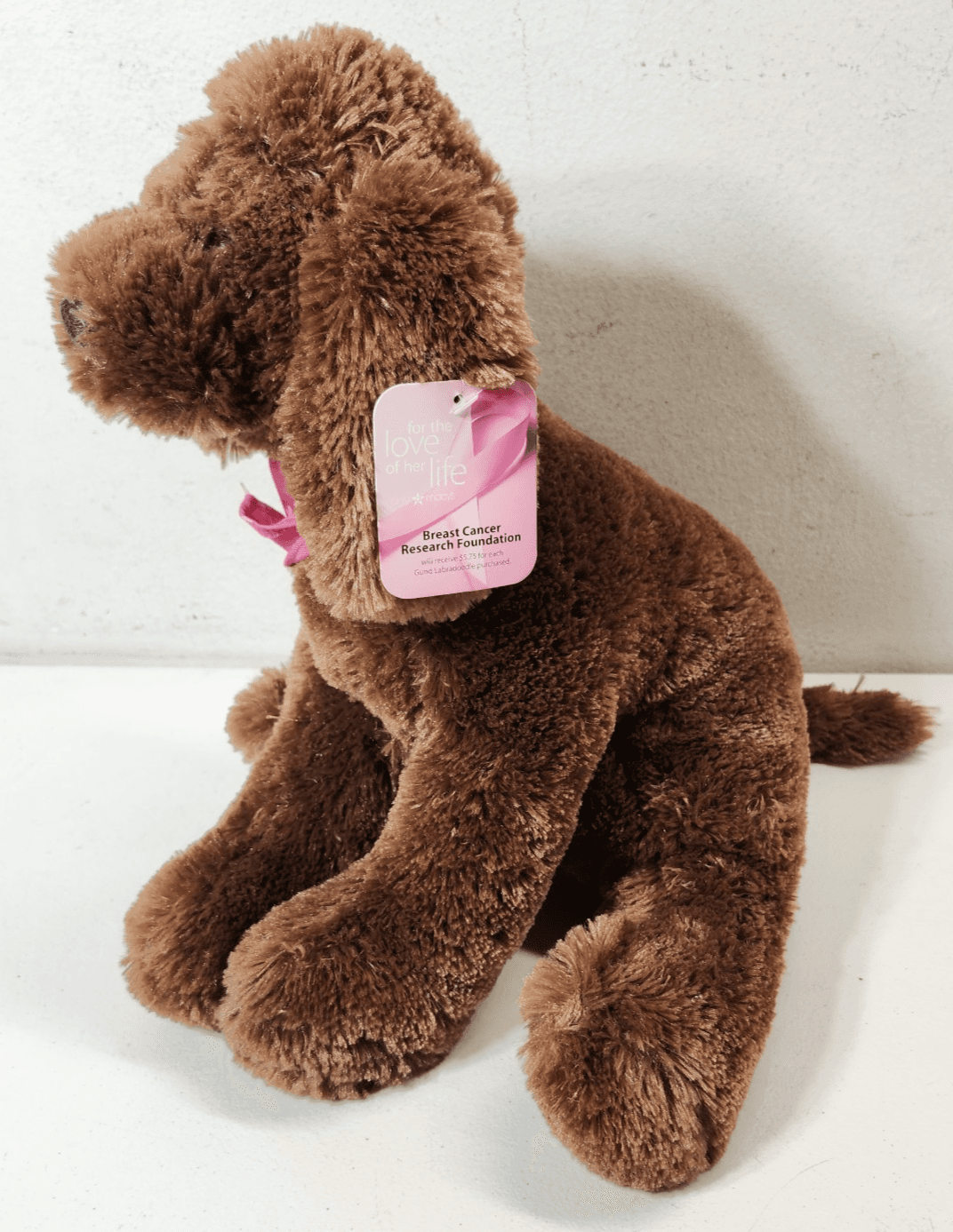 Gund Breast Cancer Awareness Puppy Dog Plush Stuffed Animal Toy Macy's - Thumbnail 2