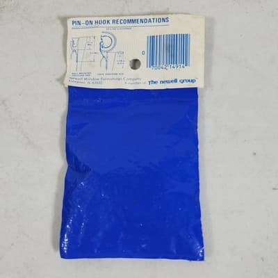 (14) Vintage Newell Steel Pin-on Drapery Curtain Hooks 14914 NEW - Thumbnail 4
