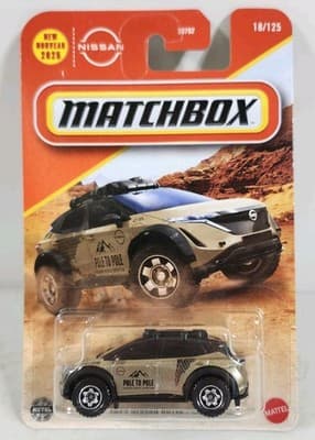 2025 Matchbox Nissan Ariya Pole to Pole Car 1/64 Toy Vehicle NEW