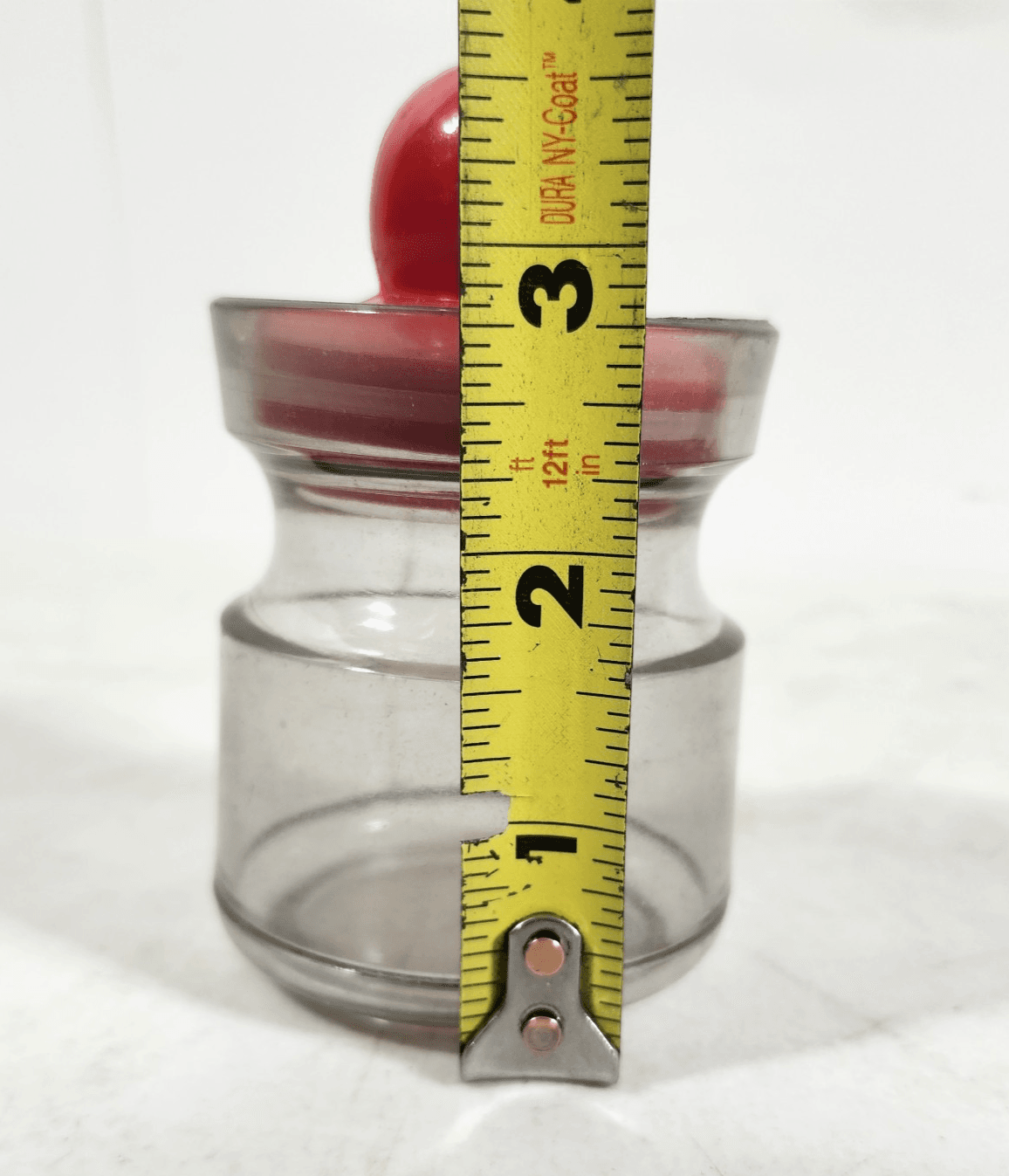 Vintage 90s Plastic Desk Organizer Storage Jars Set Colorful Paperclips Office - Thumbnail 4