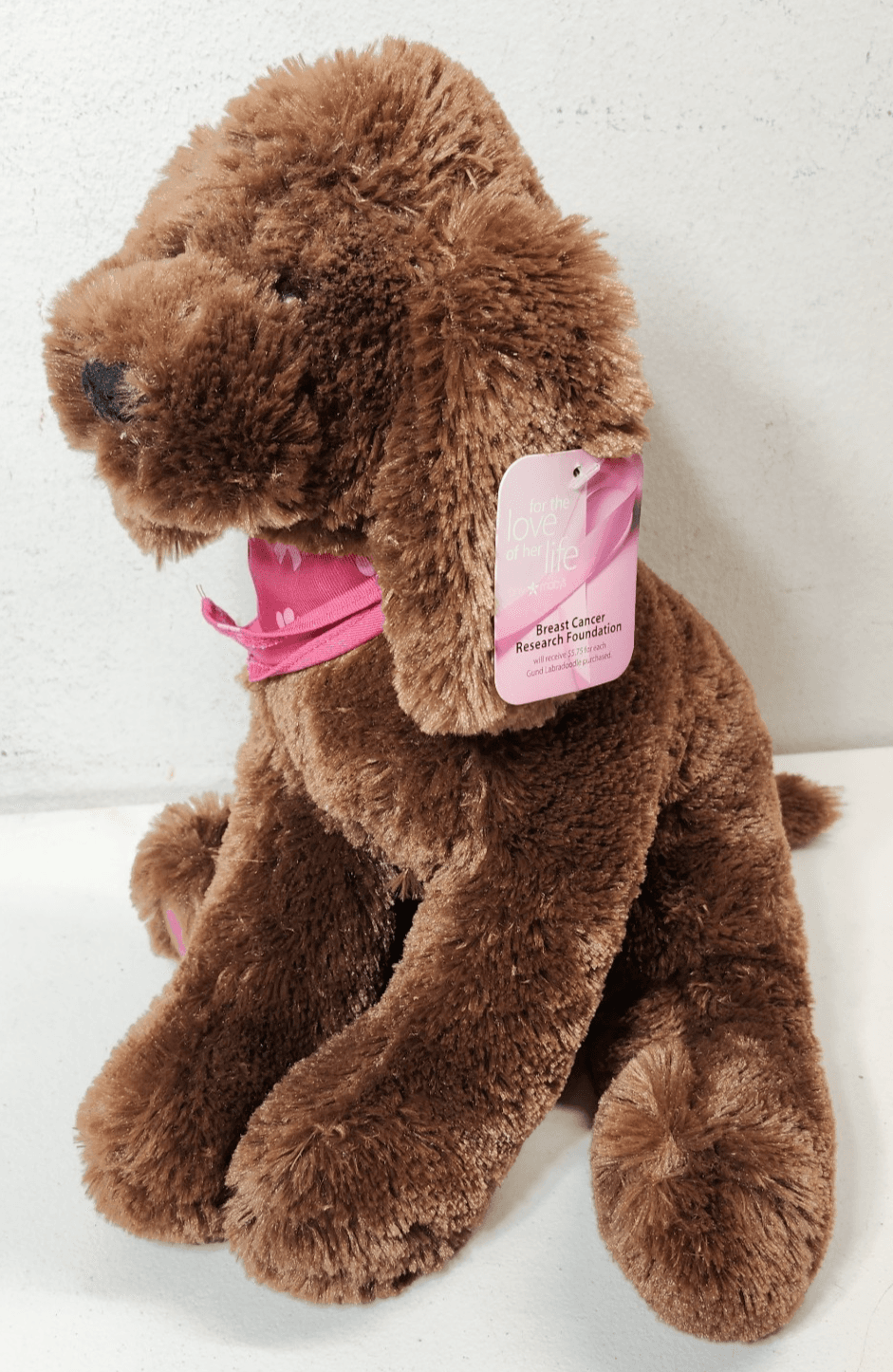 Gund Breast Cancer Awareness Puppy Dog Plush Stuffed Animal Toy Macy's - Thumbnail 3