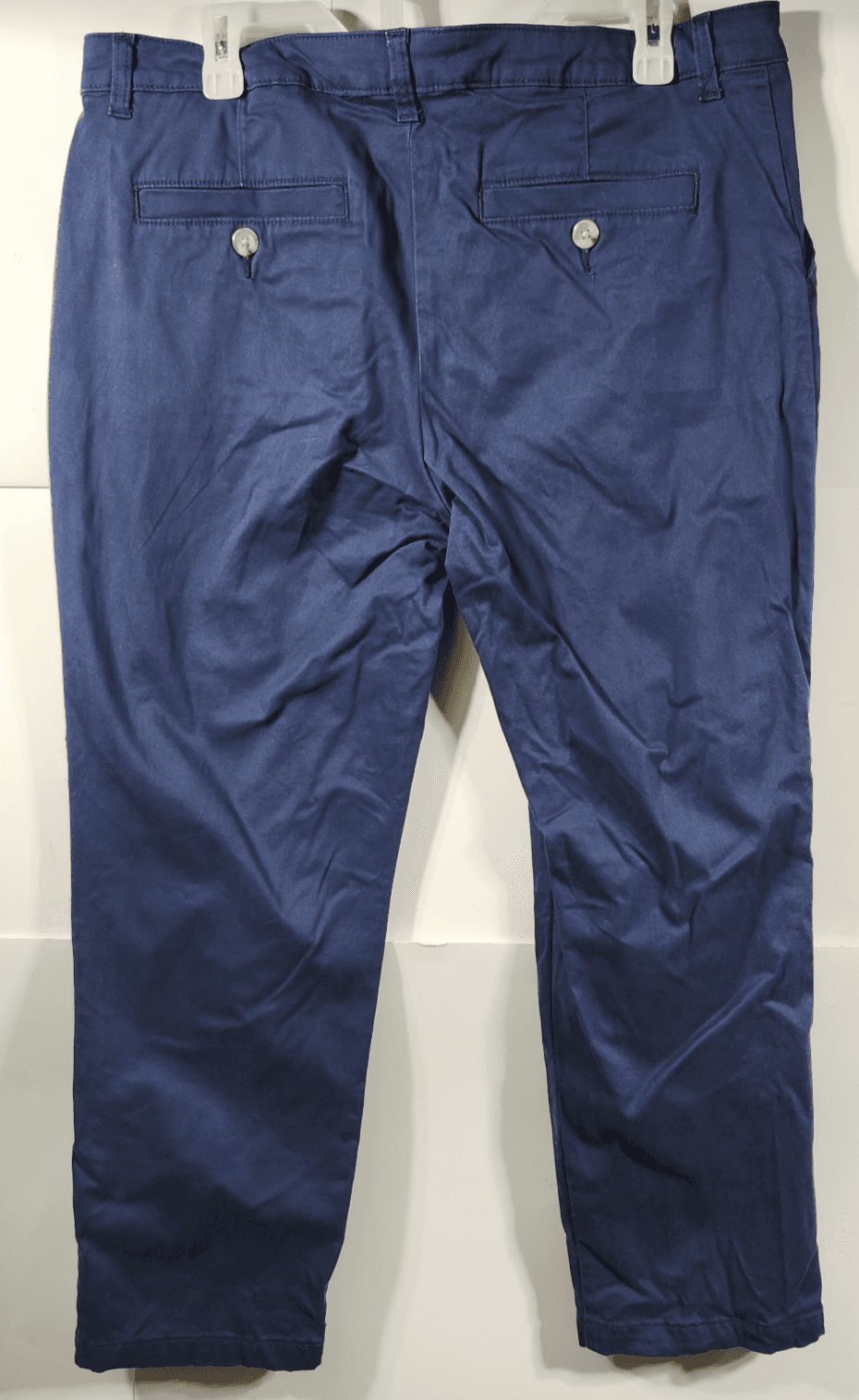 Riders By Lee Women's Straight Pants Mid Rise Blue Size 16P - Thumbnail 4