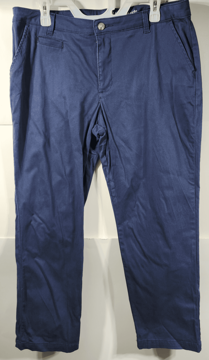 Riders By Lee Women's Straight Pants Mid Rise Blue Size 16P - Thumbnail 5