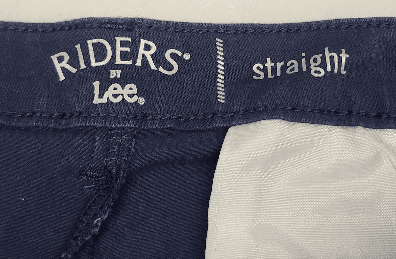 Riders By Lee Women's Straight Pants Mid Rise Blue Size 16P - Thumbnail 7