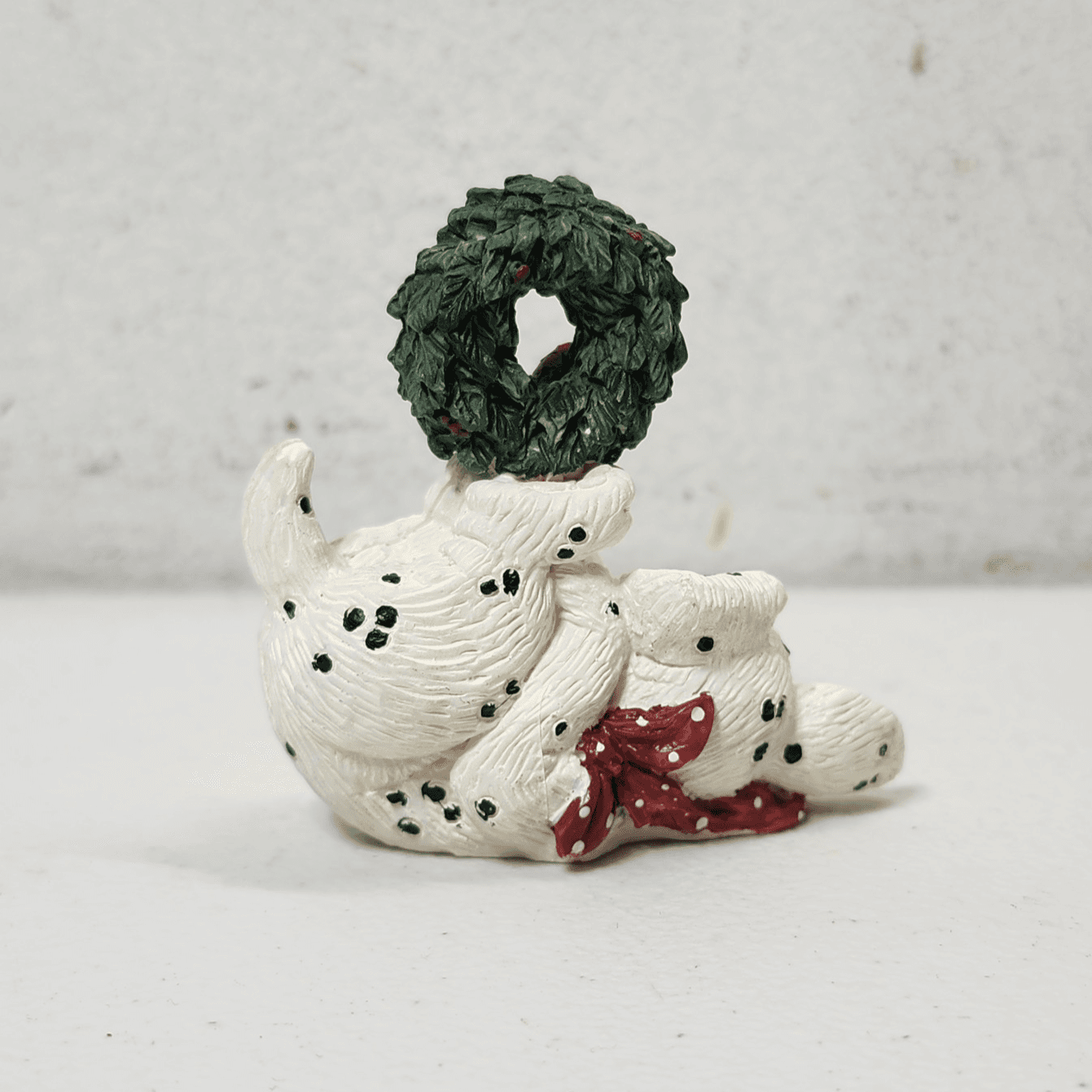 Enesco 1993 Christmas Dalmatian Dog Figure Decoration Kathy Wise - Thumbnail 6