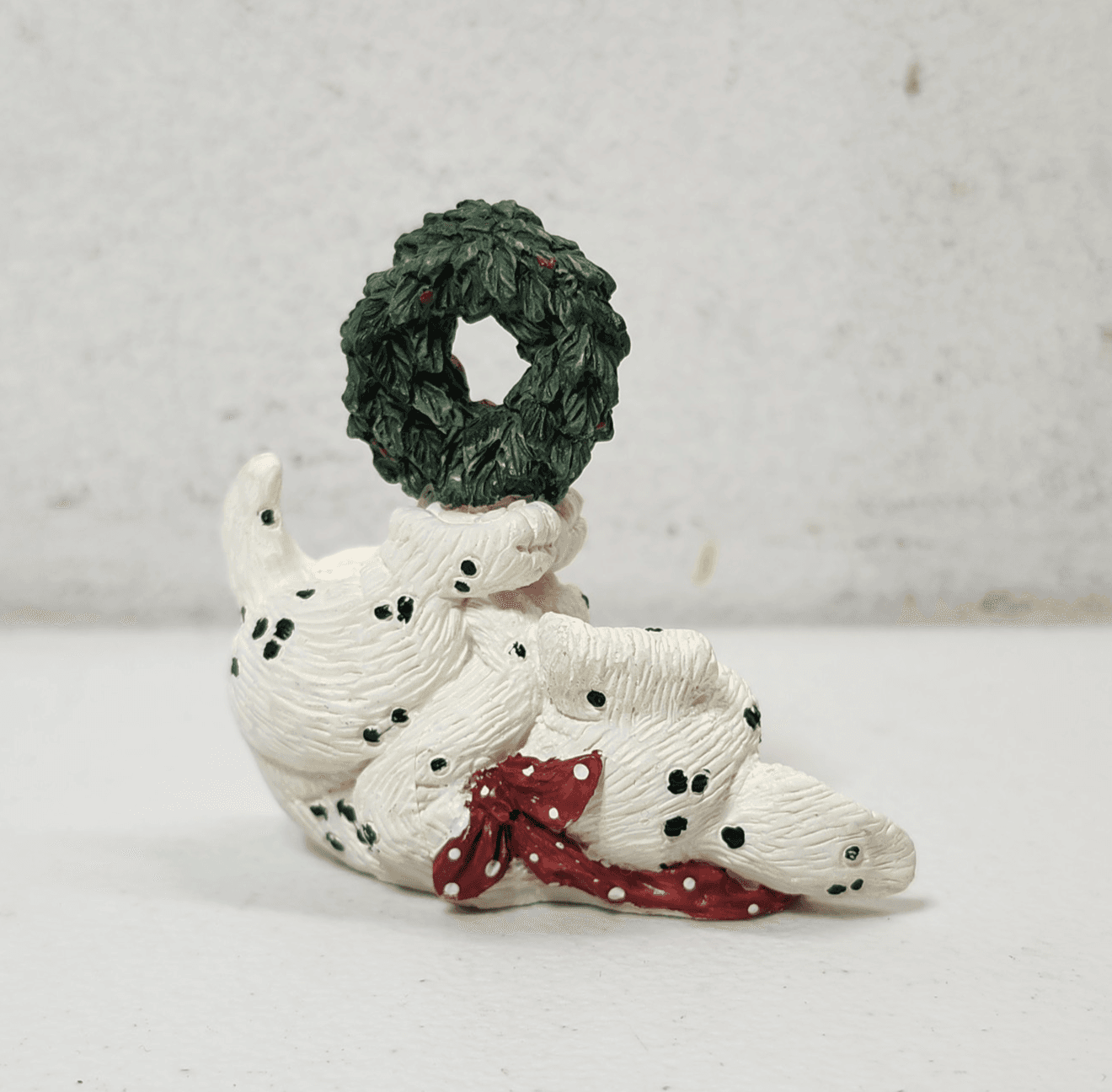 Enesco 1993 Christmas Dalmatian Dog Figure Decoration Kathy Wise - Thumbnail 5