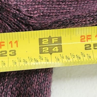 INC Sweater Men's XXL Long Sleeve Crew Neck Pullover Purple Black - Thumbnail 2