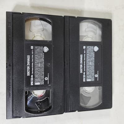 Doctor Zhivago VHS 2001 Movie 2-Tape Set - Thumbnail 2