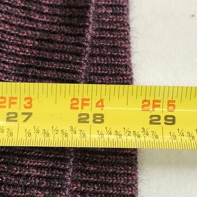 INC Sweater Men's XXL Long Sleeve Crew Neck Pullover Purple Black - Thumbnail 3