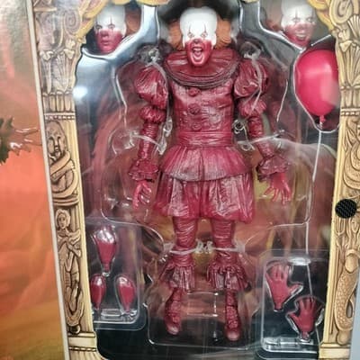 Neca IT Ultimate Blood Pennywise Welcome To Derry Figure NEW - Thumbnail 3