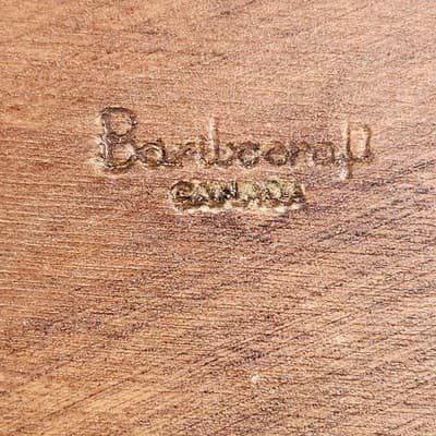 Vintage Baribocraft Wooden Salad Set 1 Bowl & 6 Salad Dishes Home Kitchen Decor - Thumbnail 8
