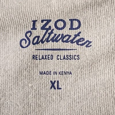 Men's Izod Saltwater XL Sweatshirt Blue Pullover Long Sleeve Stretch - Thumbnail 7
