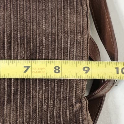 Coldwater Creek Women's City Bag Messenger Brown Crossbody Purse Handbag - Thumbnail 8