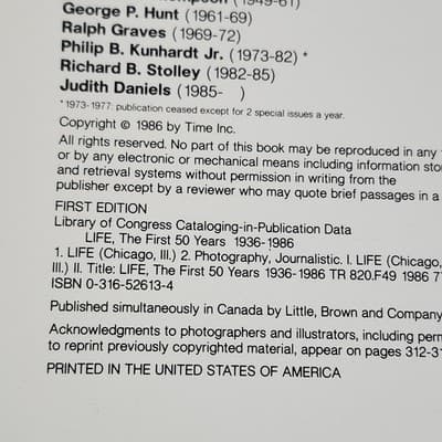 Life The First 50 Years Book Hardcover - Thumbnail 6
