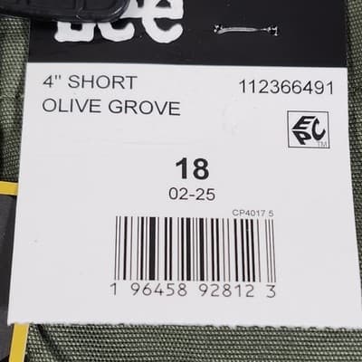 Lee Women's Size 18 High Rise Regular Fit Shorts Green NEW - Thumbnail 7
