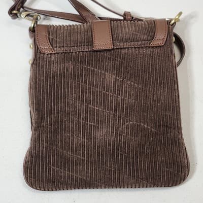 Coldwater Creek Women's City Bag Messenger Brown Crossbody Purse Handbag - Thumbnail 4