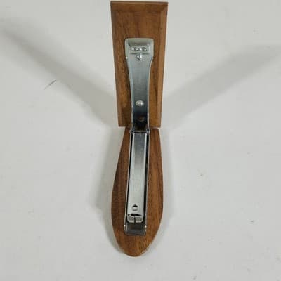 Vintage Wooden Hawaii Surfboard Shaped Stapler Lanakila 4.5" Desk Decor - Thumbnail 10