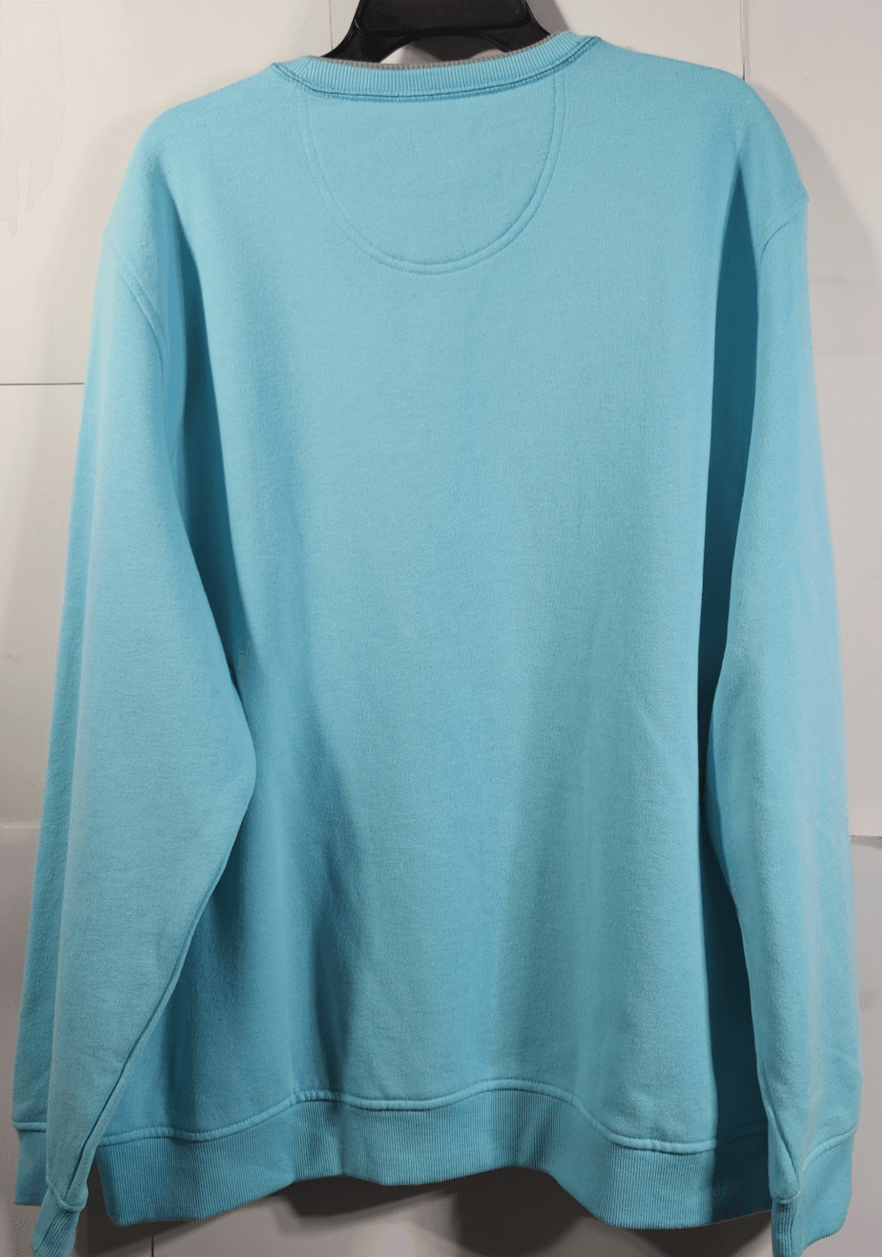 Men's Izod Saltwater XL Sweatshirt Blue Pullover Long Sleeve Stretch - Thumbnail 6