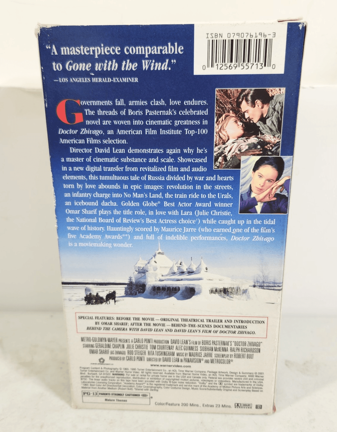Doctor Zhivago VHS 2001 Movie 2-Tape Set - Thumbnail 3