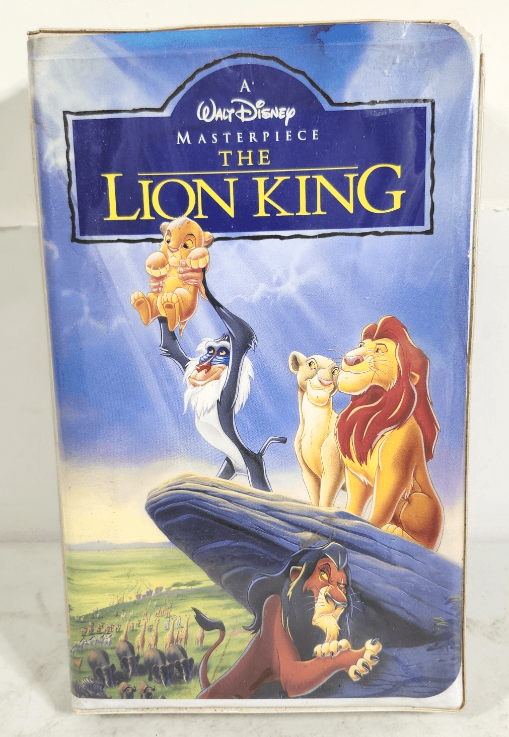 Walt Disney The Lion King VHS Masterpiece Collection Animation Classic 1994