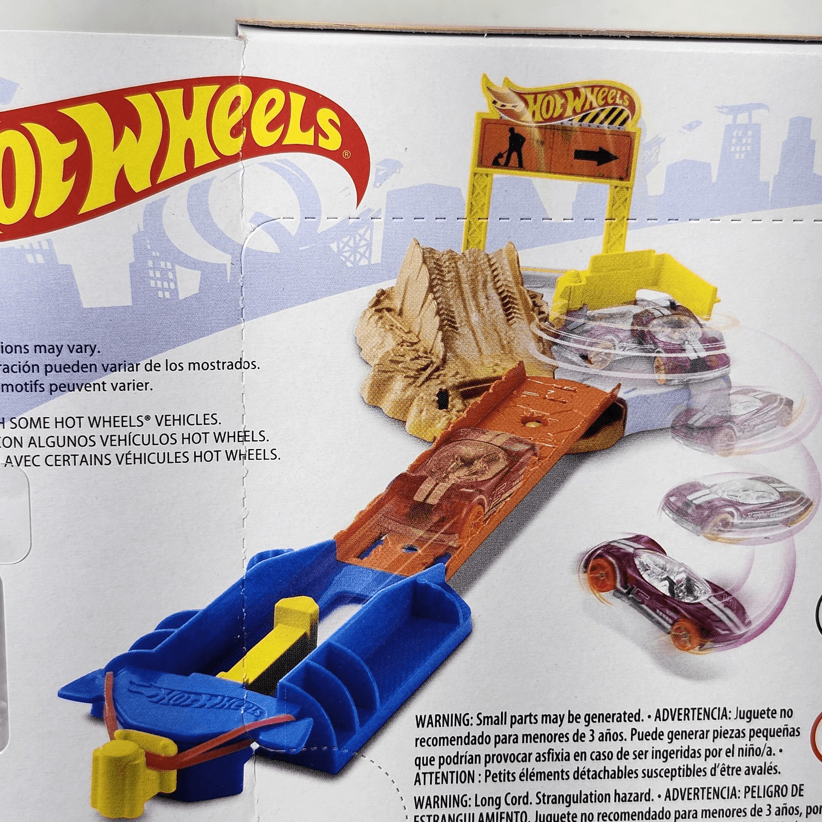 2017 Hot Wheels Action Construction Mayhem Playset W/ Car 1/64 Toy NEW - Thumbnail 5