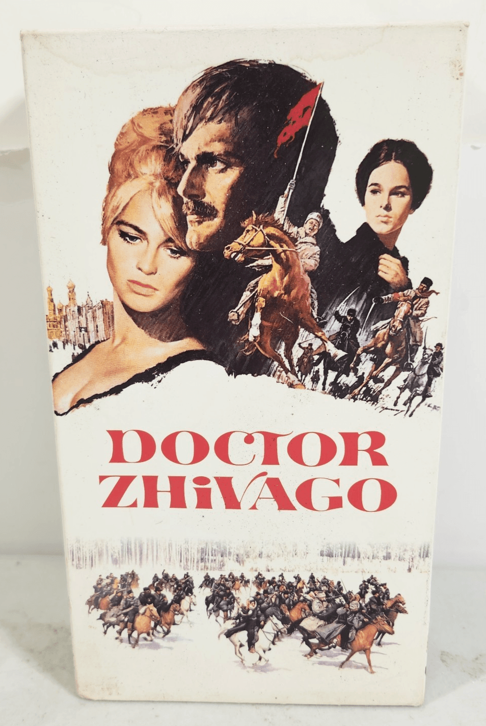 Doctor Zhivago VHS 2001 Movie 2-Tape Set