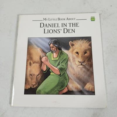 My Little Book About Series Noahs Ark Jesus & Children Daniel In Lions Den Lot - Thumbnail 4