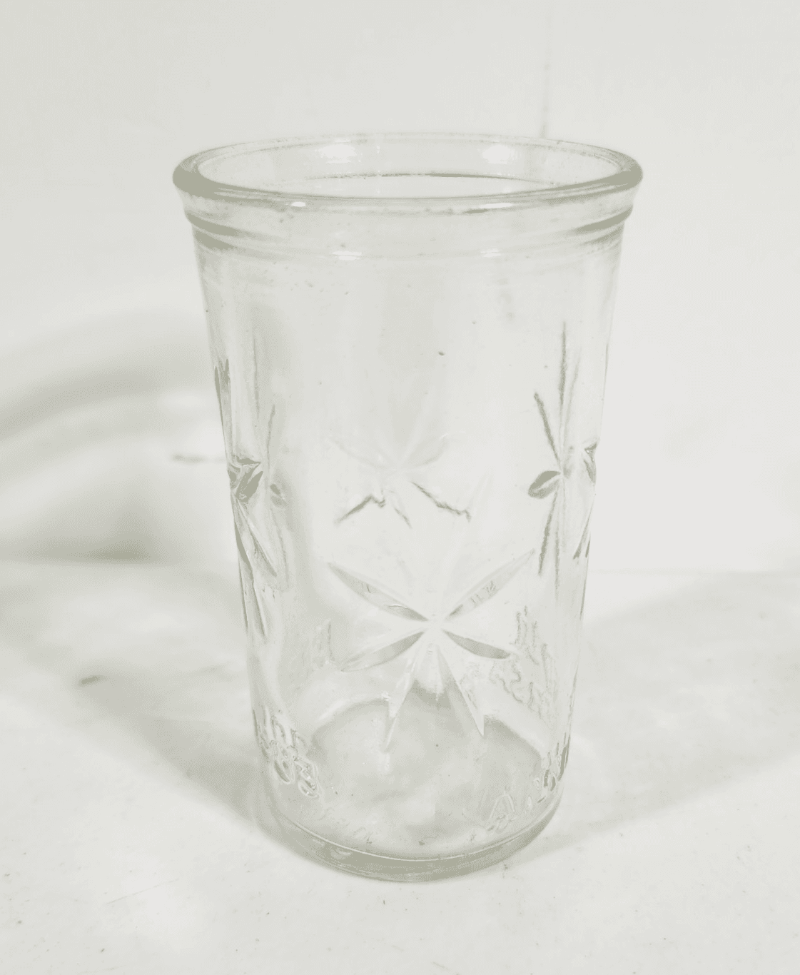 Vintage Ball 1933 - 1983 50TH Anniversary Starburst Jelly Jar Juice Glass 4” - Thumbnail 3