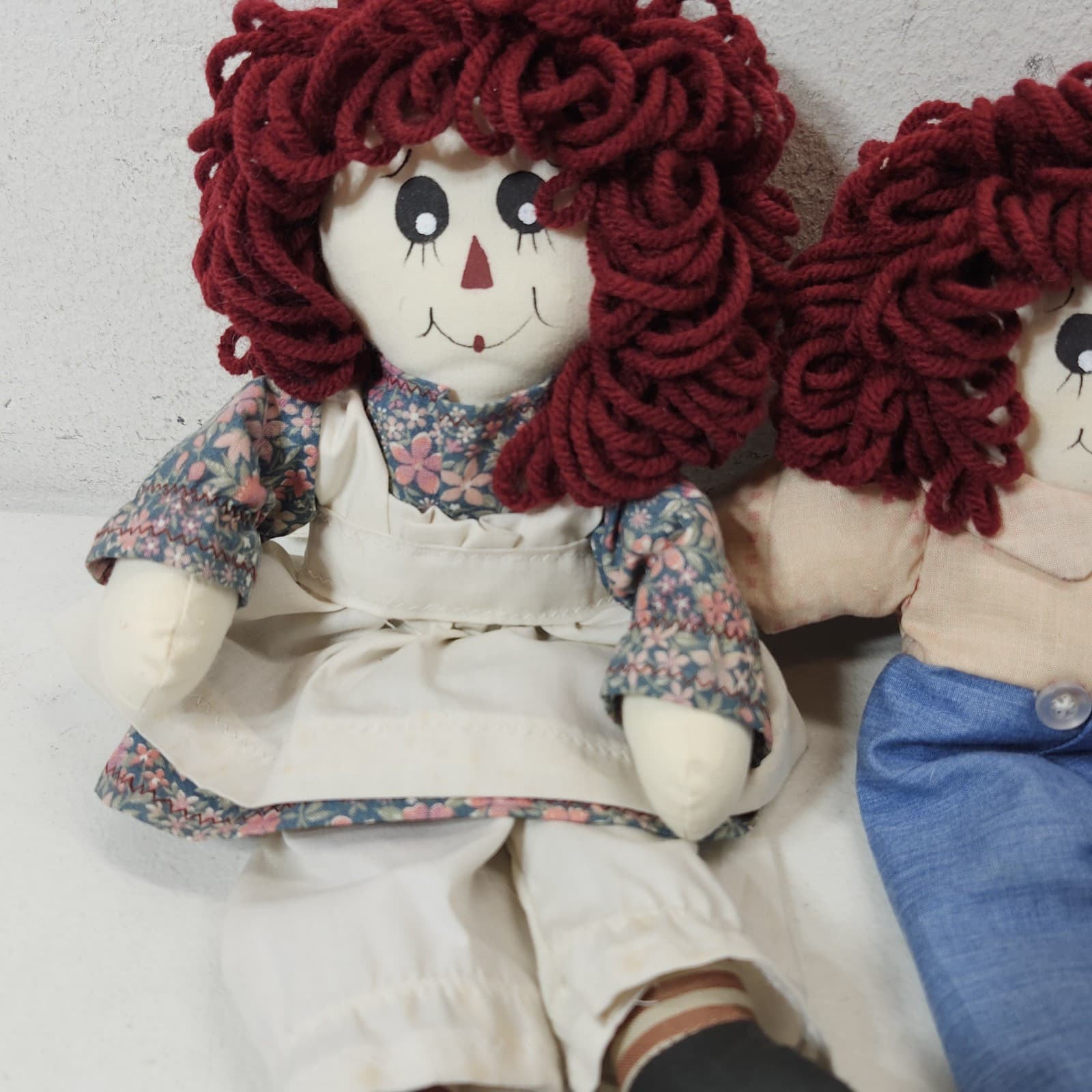 Raggedy Ann & Andy Dolls Set 10” Soft Plush - Thumbnail 4